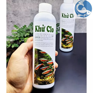 Khử clo của thủy sinh az - khử nhanh clo nước máy - khử clo nước mới cho hồ cá cảnh, thủy sinh siêu tiết kiệm.
