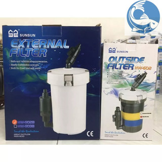 Lọc bể cá, bể thuỷ sinh sunsun hw-602 và sunsun hw-602b