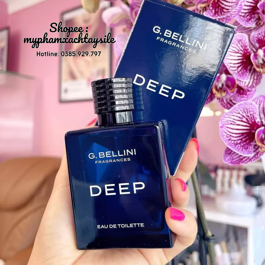 Nước Hoa G.BELLINI Deep Pháp 75ML - BẢN DUPE CỦA CHANEL BLUE