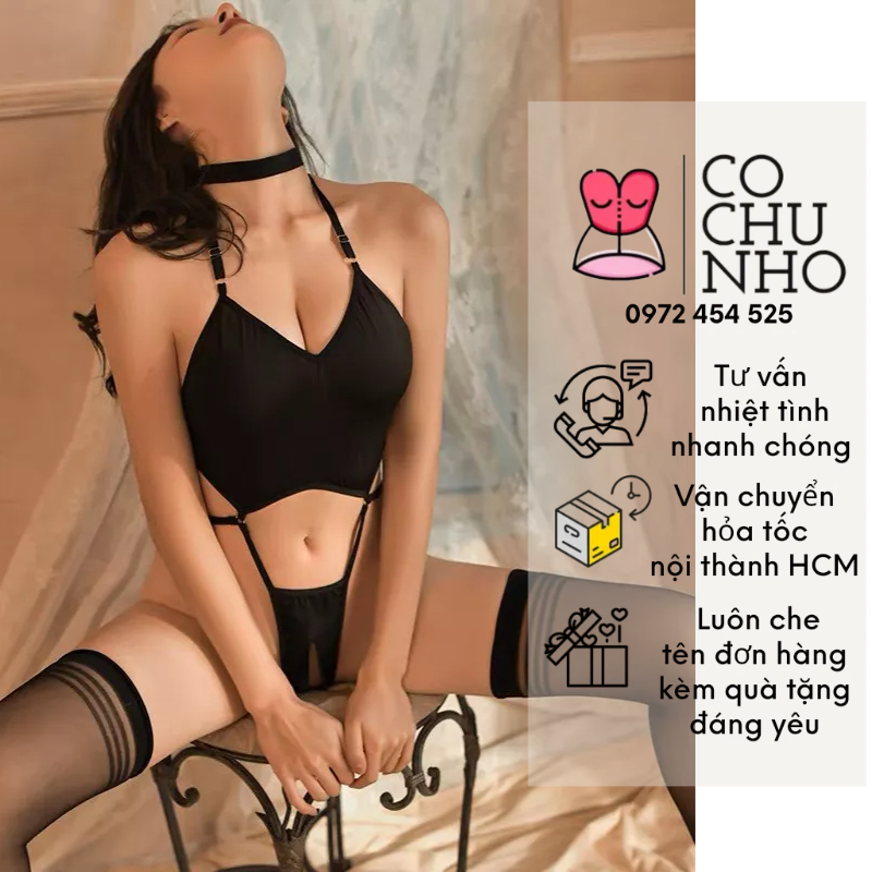 LL918 Set Nội Y đen Sexy đáng yêu (không kèm vớ)- set đồ lót sexy bigsize -cochunhoquan11