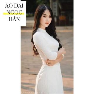 áo dài trắng học sinh lụa mỹ