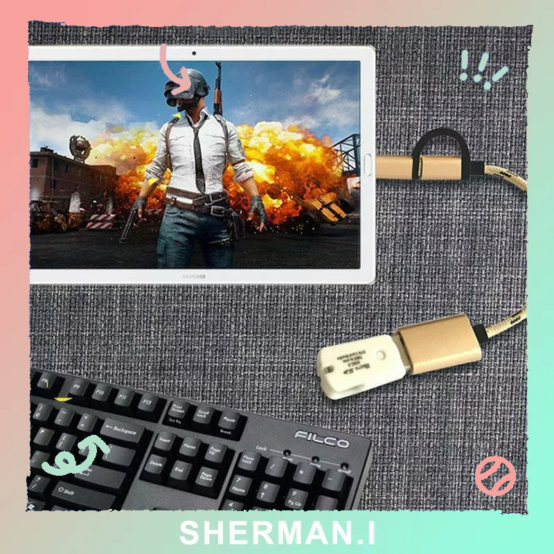 3.0 Dây Cáp OTG 2 Trong 1 USB Đa Năng-SN