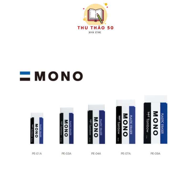 Gôm tẩy chì mềm MONO Tombow Japan.