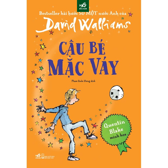 Sách - Cậu bé mặc váy (David Walliams)