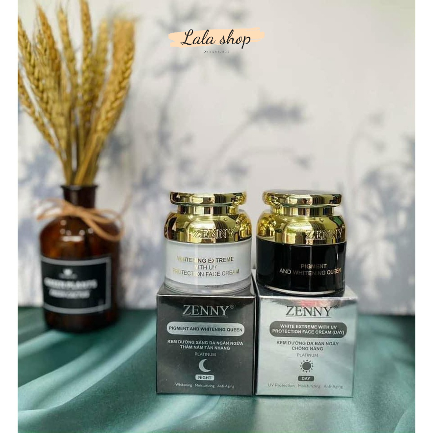 Kem Zenny Platinum  tặng sữa rửa mặt , serum - Chính hãng