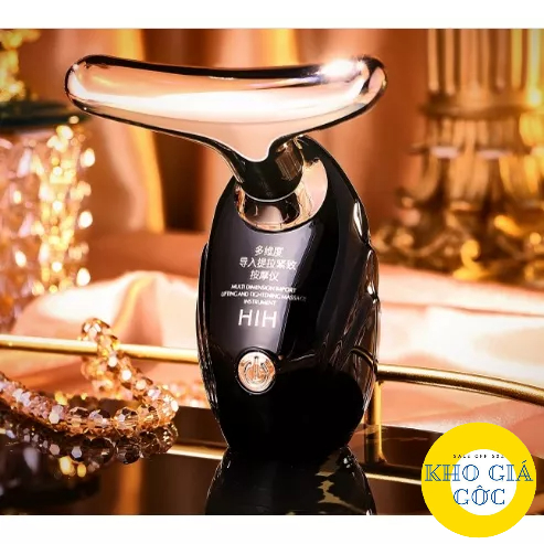 Máy massage nâng cơ mặt , mát xa mặt cổ HIH, Máy mát xa dùng pin