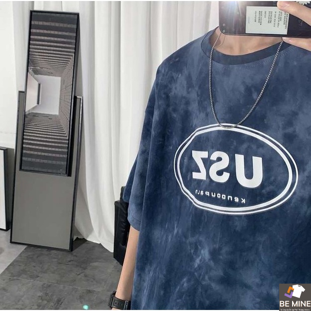 Áo Thun Cổ Tròn Tshirt Nữ Nam Unisex Chất Vải Thun Cotton Loang 3D Usz WAT460