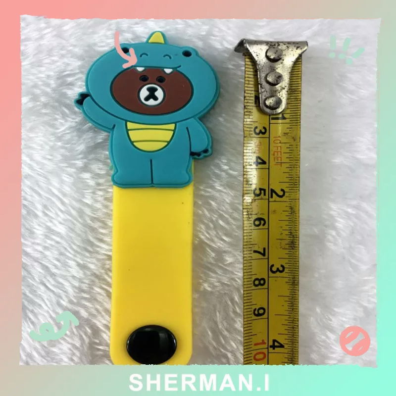 Dây kẹp thu gọn tai nghe cáp sạc điện thoại laptop hình thú dễ thương-SN