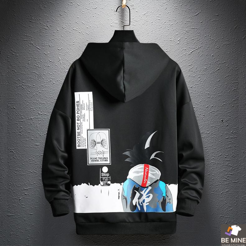 Áo Hoodie Nón Chui Trùm Đầu Nữ Nam Unisex Chất Vải Nỉ Poly 1 Túi WAH060