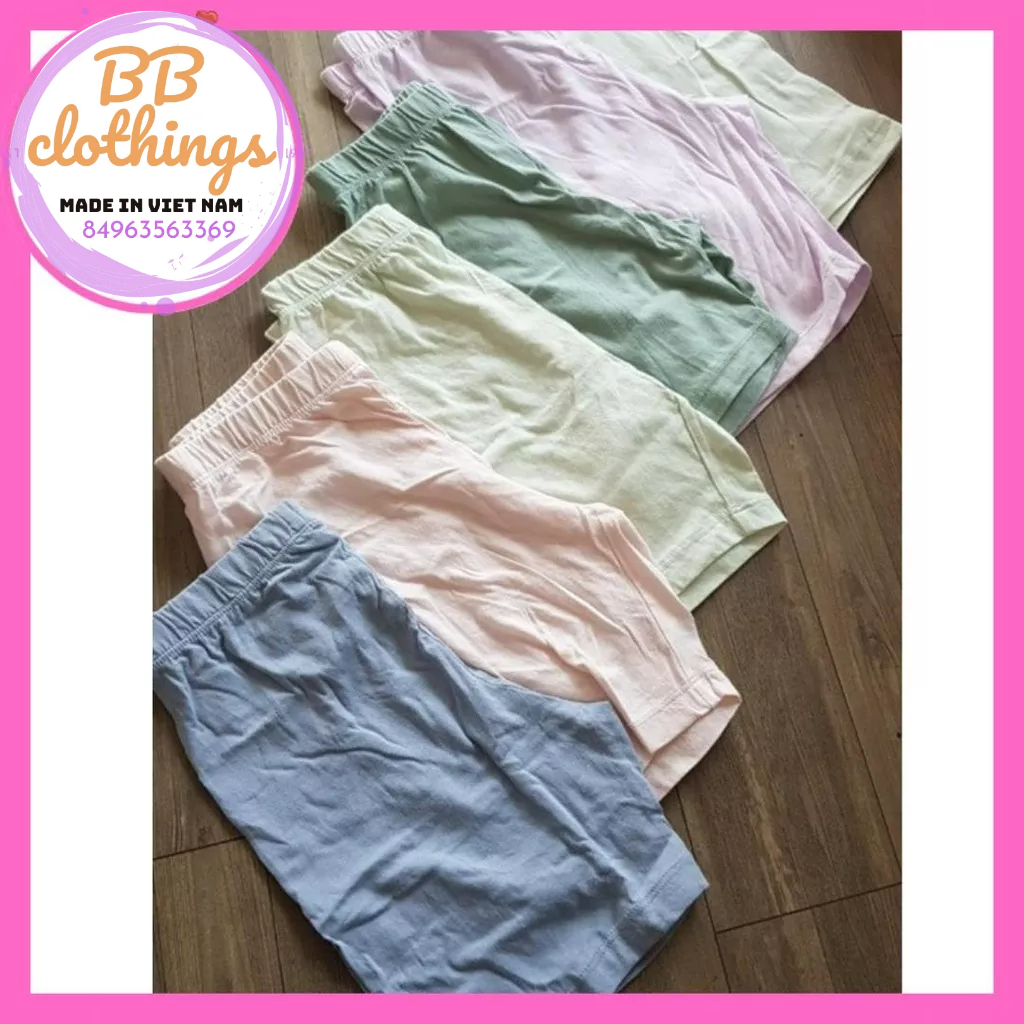 Quần đùi cotton trẻ em Hàn Quốc chất liệu ORGANIC siêu an toàn