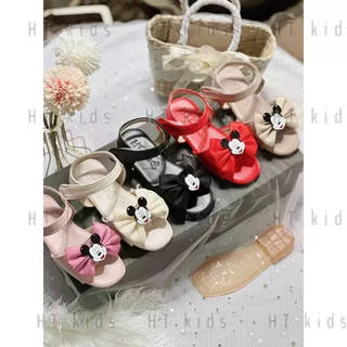 Dép sandal nơ mickey dành cho bé gái