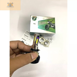 Đèn pha led chính hãng rtd 6 tim m02e lắp ô tô xe máy