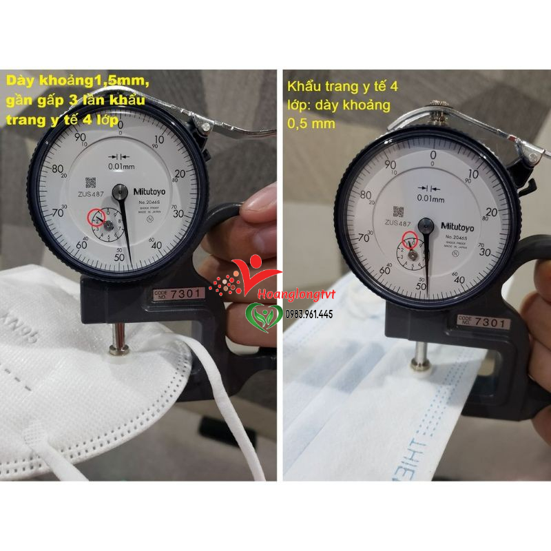 Khẩu trang N95 KN95 không van 5 lớp chống bụi mịn PM 2.5