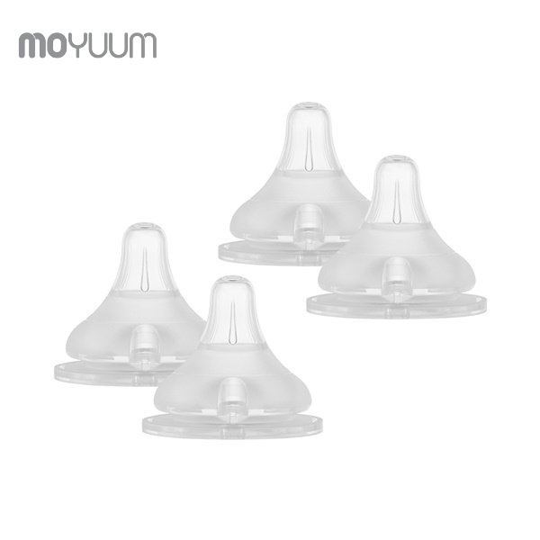 NÚM TY MOYUUM SIZE 4 dành cho bé 8 tháng trở lên (Set 2 cái)