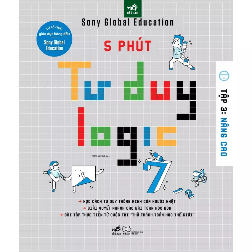 Sách - 5 phút tư duy logic (Tập 3 - Nâng cao)