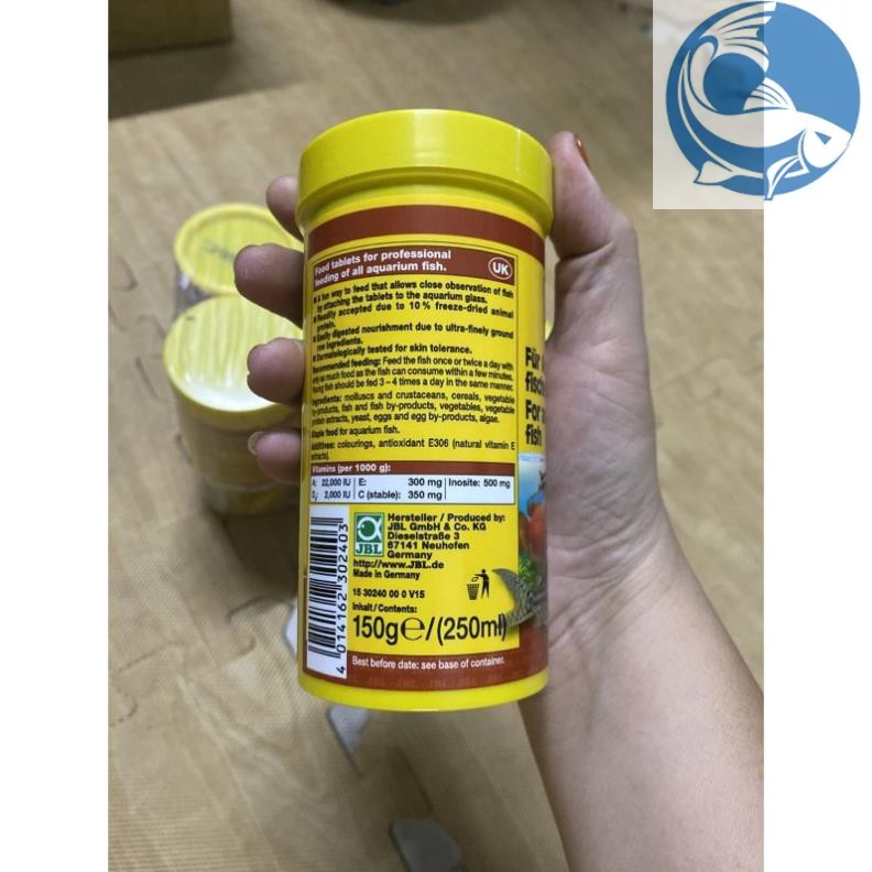 CÁM VIÊN DÍNH JBL NOVO TAB 60 Gam và 150 Gam