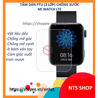 Combo 2 tấm dán dẻo TPU chống xước Mi Watch Lite