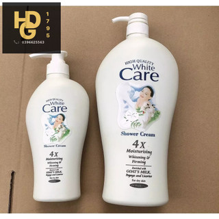Sữa tắm trắng da white care 4x 1200ml - 550ml