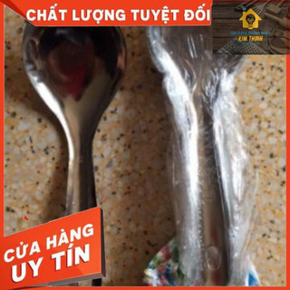 3 Muôi múc cơm canh inox dày dặn(Muôi đá mỏng)