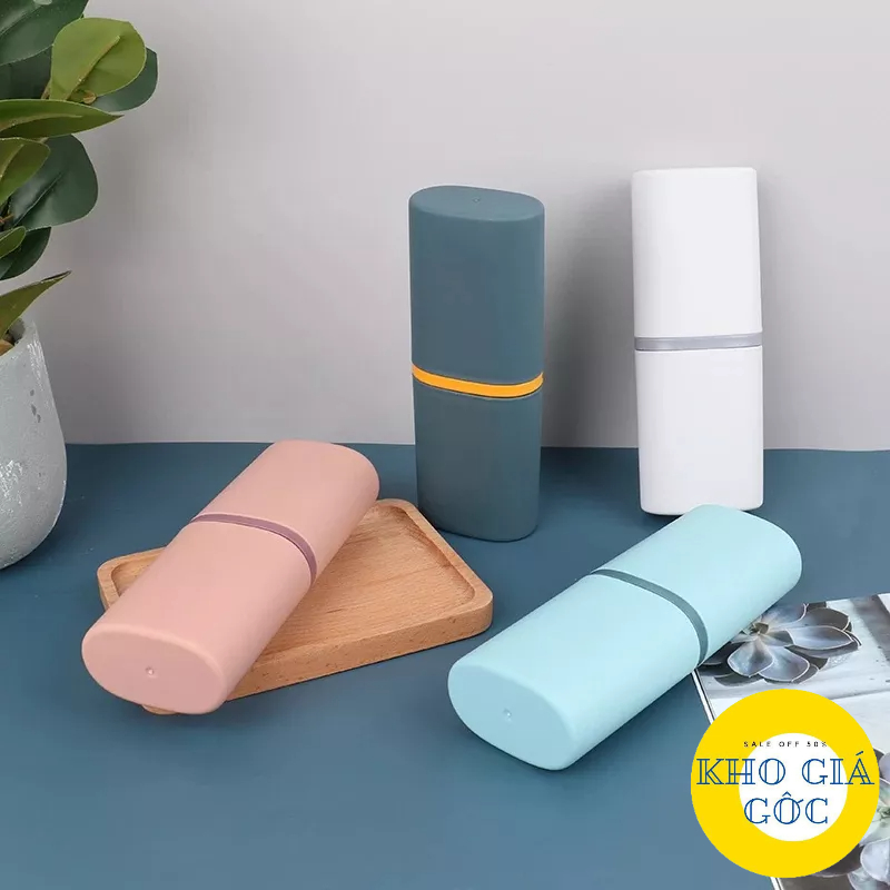 Hộp đựng bàn chải đánh răng bỏ vali du lịch mini tiện ích giữ cho đồ vệ sinh cá nhân luôn sạch sẽ khogiagoc