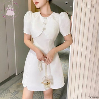 (BL01)Váy thiết kế LAVENDER tay bồng( ảnh thật cuối)