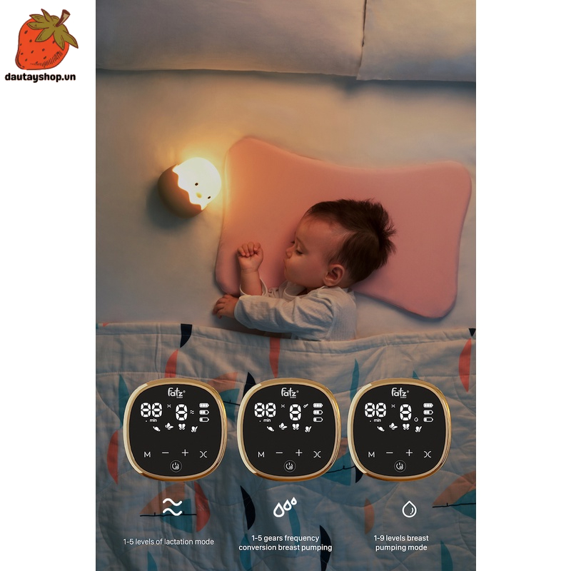 MÁY HÚT SỮA ĐIỆN ĐÔI RESONANCE 4 FATZBABY FB1182VN