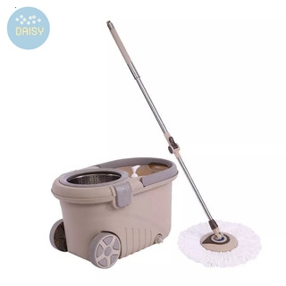 Bộ lau nhà 360 độ, thông minh, có bánh lăn spin mop