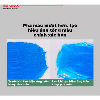 [MIYA VIỆT NAM OFFICIAL] Bảng pha màu Miya - Miya Frosted Palette Plastic ( Thiết kế mới )