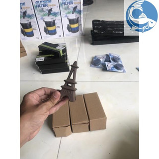 Đồ chơi tép - Tháp Eiffel - đồ trang trí bể cá