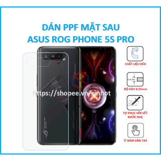 Dán chống xước mặt sau Asus ROG Phone 5s Pro