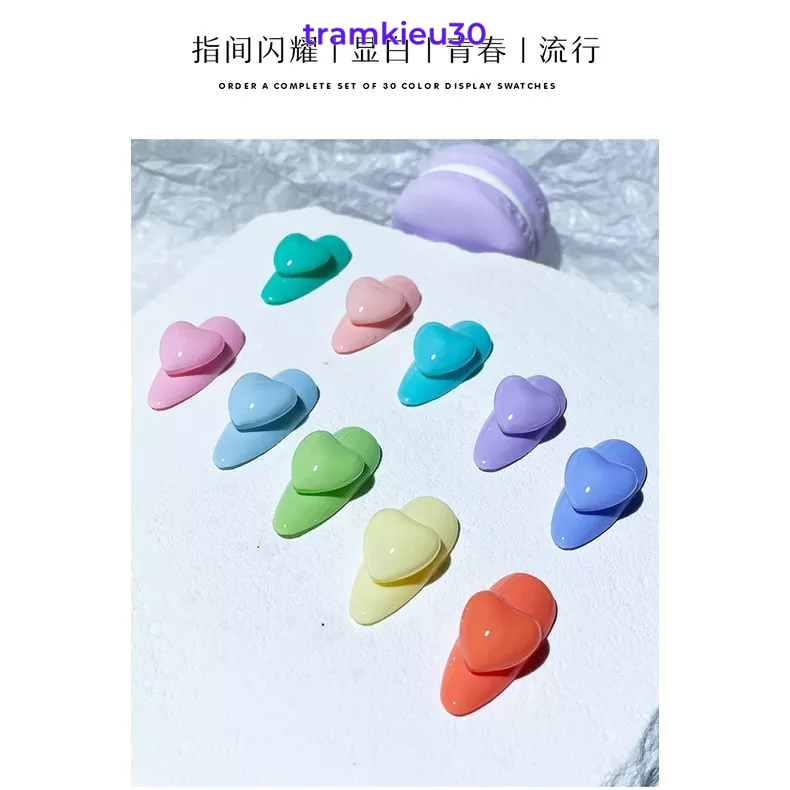 Sơn Gel AS Chai Xanh Mã MCL CAO CẤP Mới 2023 |pastel