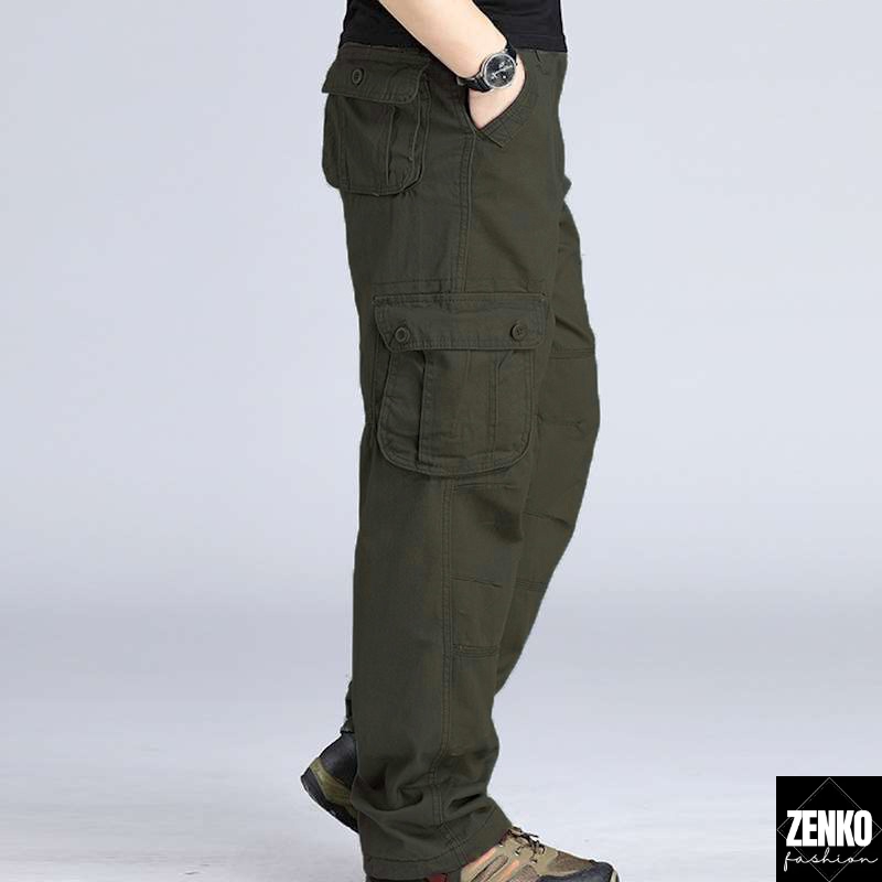 Bộ 03 Quần Kaki Nam Cạp Chun Phối Túi Vuông Thời Trang Zenkonam 3MEN QUAN 049