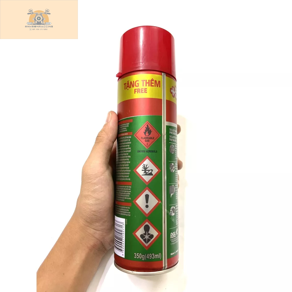 RP7 chai xịt rỉ sét và bôi trơn kim loại 350g