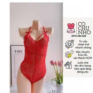 LL926 - bodysuit jumpsuit ren sexy gợi cảm -Bộ Đồ Ngủ Liền Thân Phối Ren Gợi Cảm Cho Nữ -cochunhoquan11