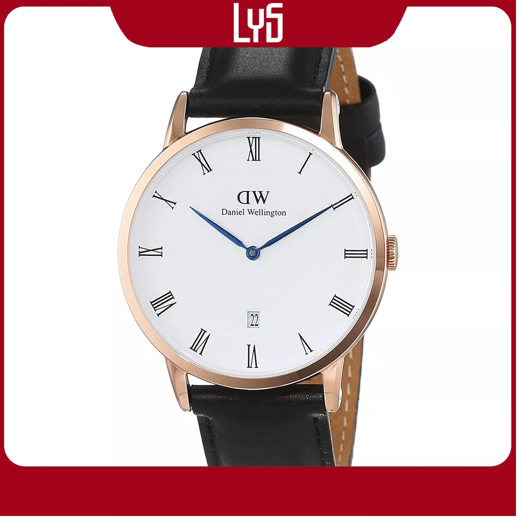 Đồng Hồ Dây Da Daniel Wellington Size 34mm & 38mm Hàng Chính Hãng Full Box