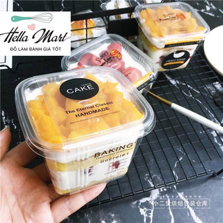 Combo 10 hộp đựng mousse, tiramisu