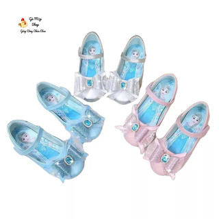 Giày búp bê elsa nơ công chúa nhập khẩu cao cấp mũi tròn siêu êm