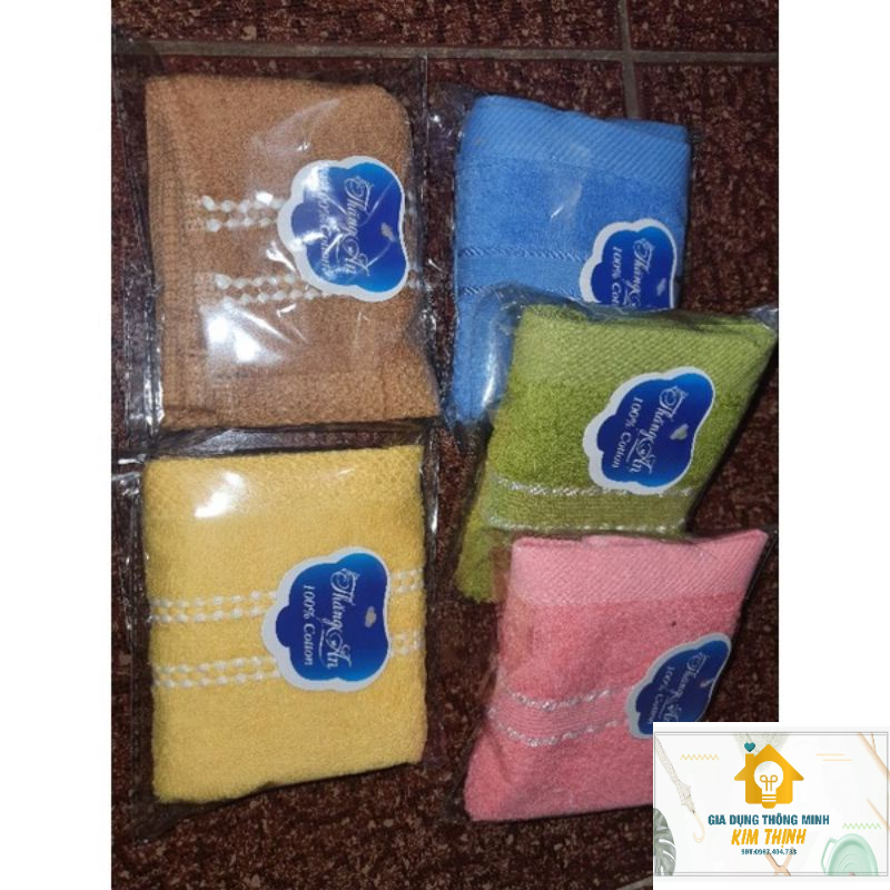 khăn mặt sơi tre cao cấp[ màu ngẫu nhiên]1
