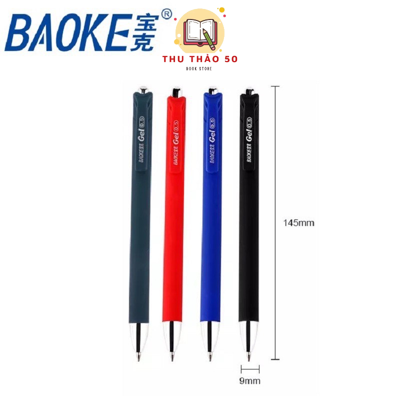 Bút bi nước vỏ nhám BaoKe PC1902