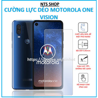 Dán cường lực dẻo bảo vệ màn hình samartphone Motorola One Vision