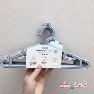 Set 10 Móc quần áo trẻ em Inochi