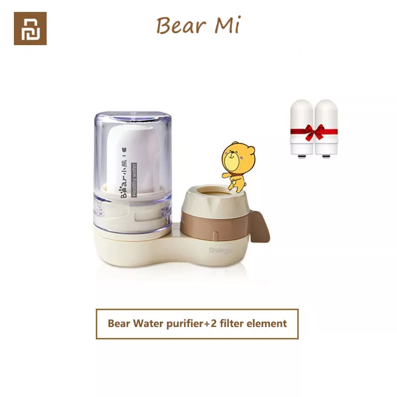 Máy Bear vòi lọc gia đình không uống trực tiếp nhà bếp lọc nước phía trước máy lọc nước máy + 2 bộ lọc-bearMI Smarthome