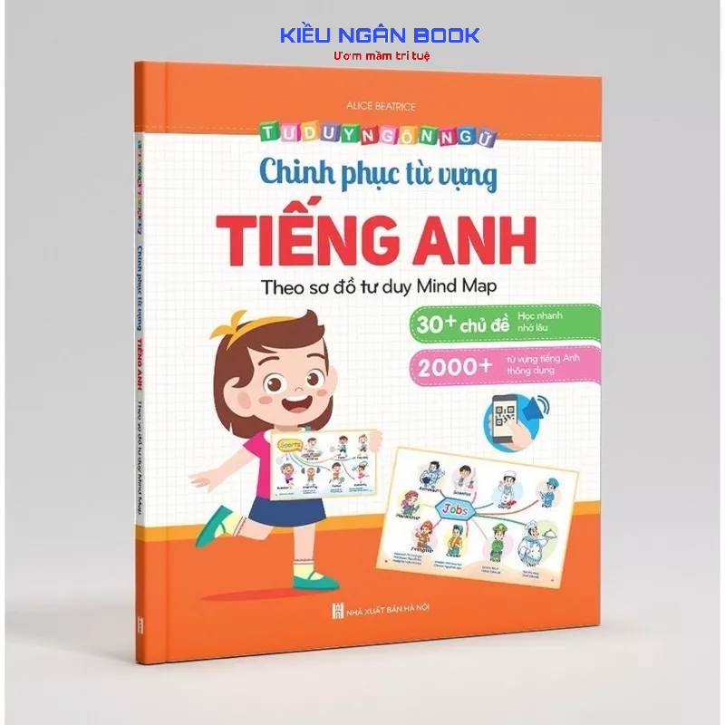 Sách - Chinh Phục Tiếng Anh Từ Vựng - Theo Sơ Đồ Tư Duy Mind Map (Dành Cho Trẻ 2-10 Tuổi) | BigBuy360 - bigbuy360.vn