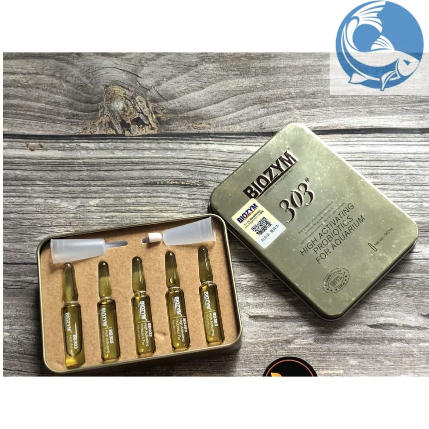 Vi sinh sống Biozym 303 - Chế phẩm sinh học cao cấp cho thủy sinh nước ngọt và nước mặn.