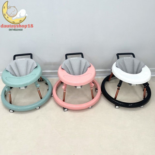 Xe tròn tập đi cho bé ZoKo có tay vịn, gấp gọn
