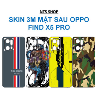 Dán skin mặt sau oppo find x5/ find x5 pro