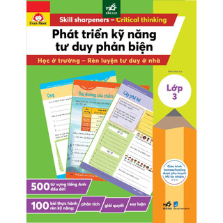 Sách - Phát triển kỹ năng tư duy phản biện - Lớp 3