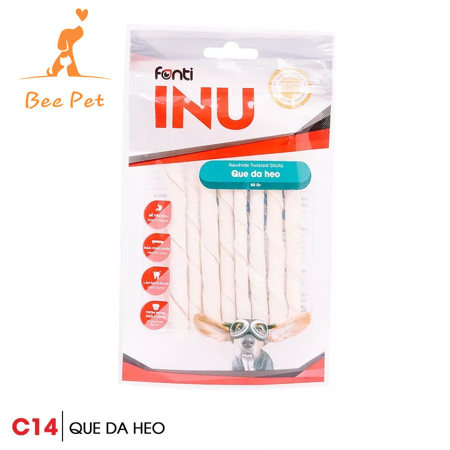 Xương gặm Fonti Inu - xương thưởng cho chó thơm ngon đủ vị