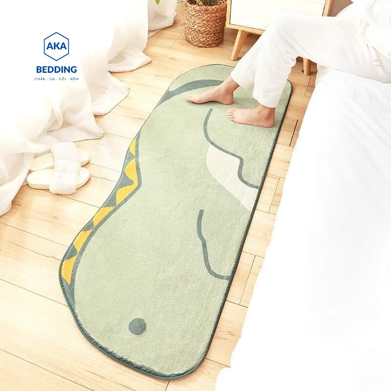 Thảm Chân Giường Lông Cừu 50 x 120cm, siêu mềm mượt, dùng phòng ngủ, phòng khách