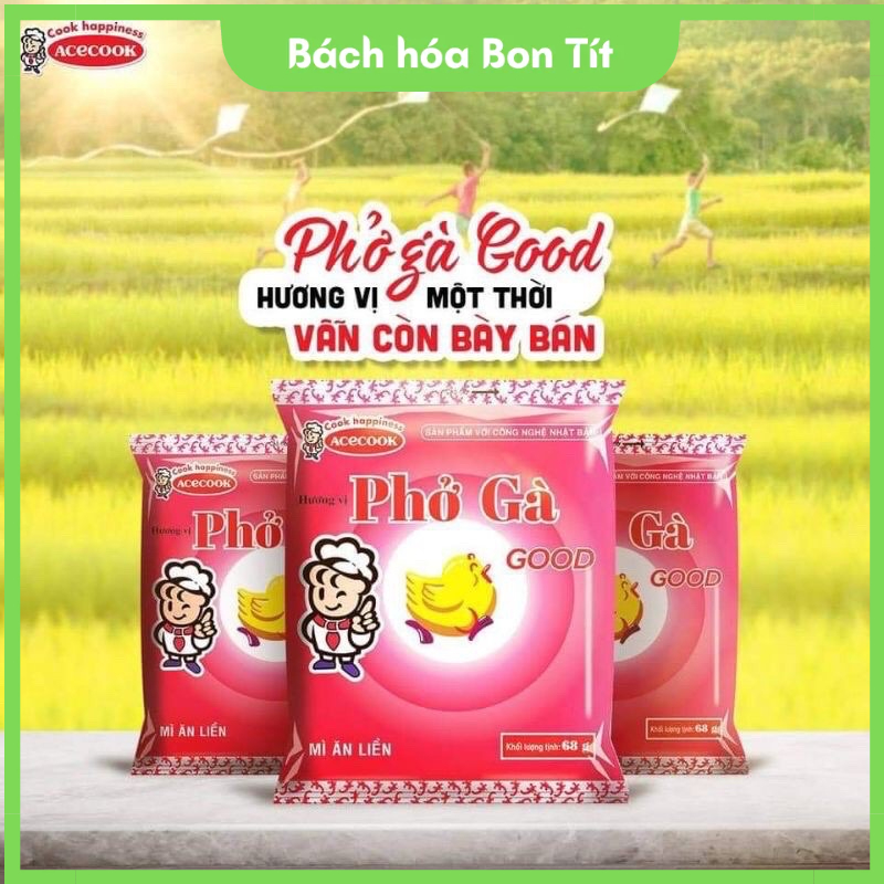 Phở Gà Good Acecook, Mì Sợi Phở Good Gà